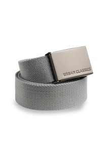 Canvas G&uuml;rtel grau, Textil, Urban Classics