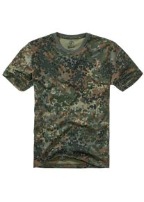 Brandit Premium T-Shirt Cotton flecktarn, Gr&ouml;&szlig;e XL, Herren, Baumwolle, Brandit