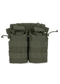 Magazintasche Open Top Double oliv, Synthetik, Mil-Tec