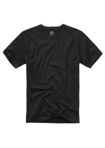 Brandit Premium T-Shirt Cotton schwarz, Gr&ouml;&szlig;e S, Herren, Baumwolle, Brandit