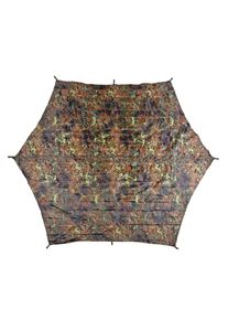 Hexagon-Tarp 340 x 310 cm flecktarn, MFH