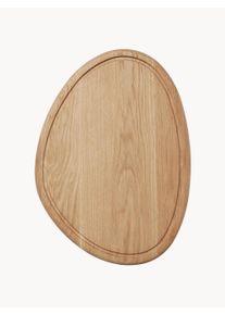 Broste Copenhagen H&aring;ndlavet Sk&aelig;rebr&aelig;t Limfjord i Egetr&aelig; Beige Tr&aelig;, Massivt tr&aelig; B 42 x D 30 cm