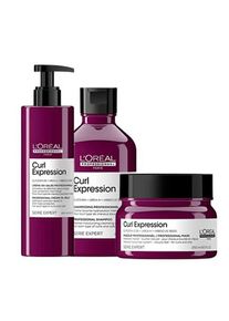L'Or&eacute;al L'Oreal Professionnel Curl Expression Set Shampoo 300ml & Mask 250ml & Cream in Jelly 250ml