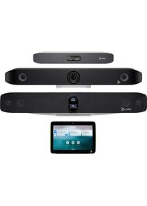 Poly Studio X32 All-In-One Video Bar No Radio or No Power Supply TAA, Konferenzger&auml;t, Schwarz
