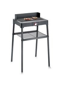 Severin, Elektrogrill, PG8561 Elektrischer Gartengrill 2200 W 44,5 cm x 26 cm (2.20 kW)