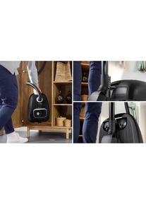 Bosch Hausger&auml;te Bosch BGL41BA3H Serie 4 EXCLUSIV Stofzuiger met stofzak, Staubsauger, Schwarz
