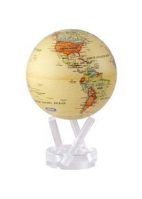 Movea, Globus, Mova wereld op zonne energie &Atilde; ̃ 15 cm - Antiek beige (ATE) (15 cm)