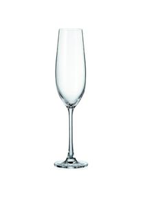 Bohemia VERONA 1SG80/260ml champagne flute 6 pcs, Weingläser, Transparent