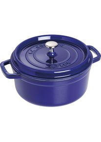 Staub Cocotte, Pfanne + Kochtopf, Blau