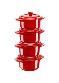 Staub Cocotte, Auflaufform, Rot