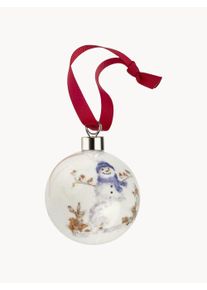 Wrendale Designs Bola de Navidad Snowman Colorido Ø 7 x Al 9 cm