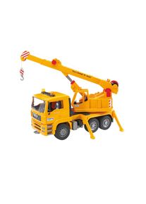 bruder crane truck MAN TGA orange 1:16