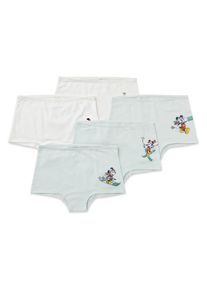 Tchibo - 5 M&auml;dchen-Pantys &raquo;Mickey and Friends&laquo; - M&auml;dchen - Gr. 110/116 - hellblau/print