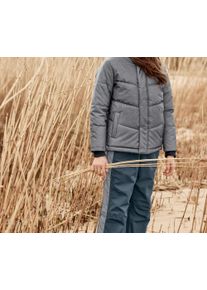 Tchibo - Reflektierende Kinder-Steppjacke - Unisex - Gr. 122/128 - silber