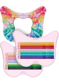 Faber-Castell Geschenkset Sparkle Buntst. Schmetterl.