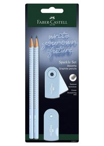 Faber-Castell Schreibset Sparkle sky blue BK