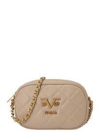 19V69 Italia Kvinnor Axelremsv&auml;ska 'Vivi' beige / guld Storlek One Size
