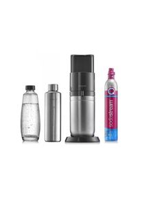 SodaStream Wassersprudler , Anthrazit , Metall, Kunststoff, Glas , 15.8x44x31 cm , Geschirr, Wasseraufbereitung, Wassersprudler
