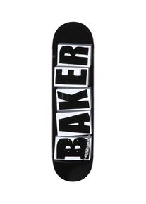 BAKER Brand Logo 8.125" Planche de skateboard black white