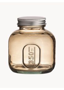 Ladelle Pote de arruma&ccedil;&atilde;o reciclado Eco Rustico Transparente &Oslash; 10 x Alt 9 cm