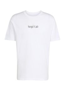 adidas Sportswear Funkcion&aacute;lis felső 'DONUT BOX' F&eacute;rfi feh&eacute;r , M&eacute;ret L