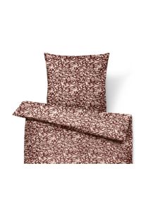 Tchibo - Pościel z bawełny renforc&eacute; - kolor: beżowy/brązowy