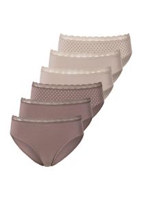 Vivance Damen Jazz-Pants Slips in taupe/beige ,Gr&ouml;&szlig;e 32/34, Witt, 95% Baumwolle, 5% Elasthan