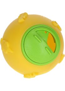 KERBL Pet Katzen Snackball, gelb, Ø7,5cm