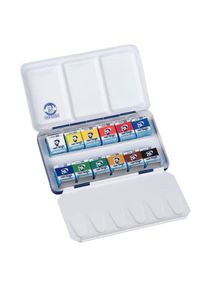 Van Gogh kleiner Aquarellkasten mit 12 halben N&auml;pfen