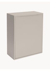 ReCollector Caixa de reciclagem Silver Cloud Grey Bege Material sint&eacute;tico L 15 x Alt 40 cm