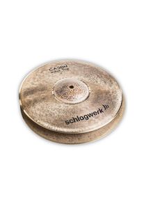 Schlagwerk CHH12 Cajon HiHat 12" Cymbale Hi-Hat