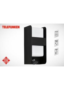 Telefunken LED Außen-Wandleuchte »BOXI MOVE« in schwarz-weiß