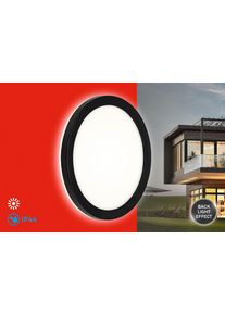 Briloner Leuchten LED Außen-Wandleuchte »FRANKFURT« in schwarz-weiß