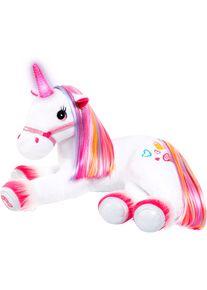 BAYER Kuscheltier »Plüscheinhorn« mit Licht und Sound in weiß