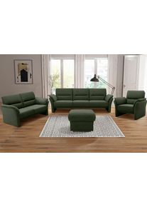 DOMO collection 2-Sitzer »Pina in grün, Größe B/H/T: 159 cm x 95 cm x 88 cm