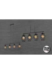 Briloner Leuchten LED Pendelleuchte »SWIRL« in schwarz