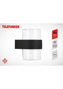 Telefunken LED Außen-Wandleuchte »CLUDU« in schwarz-weiß
