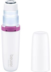 Beurer Gesichtshaarrasierer 2 Stk. Aufsätze inkl. Präzisionsaufsatz, mit LED-Licht, kompakt in lila