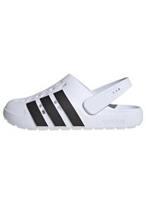 adidas Sportswear Sapato de praia/banho 'Adilette 2.0' em branco Tamanho 6 Estampado com logo