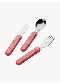 Fackelmann Komplet sztućc&oacute;w dla dzieci Mermaid, dla 1 osoby, 3 elem. Tworzywo sztuczne, Metal R&oacute;żne rozmiary