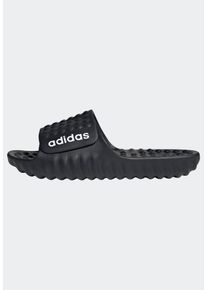 adidas Sportswear Sapato de praia/banho 'Adissage' em preto Tamanho 10 Estampado com logo