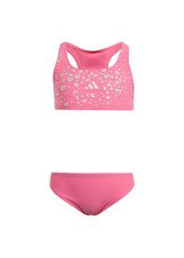 adidas Sportswear, Piger, Sportsbademode 'Glitter Bikini Set', Lys Pink / Sølv, Størrelse 122