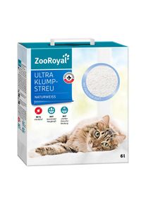 ZooRoyal Ultra Klump-Streu mit frischem Duft naturweiss 6L