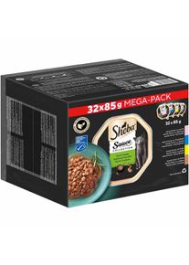 Sheba Multipack Sauce Collection Feine Vielfalt MSC 32x85g