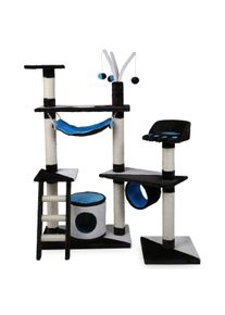 Kerbl Kratzbaum CREATIV anthrazit/blau/weiß