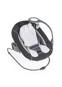 hauck Hochstuhlliege , Grau , Textil , 66x49x45 cm , Bezug abwischbar, Liegefunktion ab Geburt, nutzbar als Liege und Wippe, ideal zum F&uuml;ttern auf Augenh&ouml;he, 3-Punkt Gurt , Babym&ouml;bel & Kinderm&ouml;bel, Babyzimmer, Hochst&uuml;hle