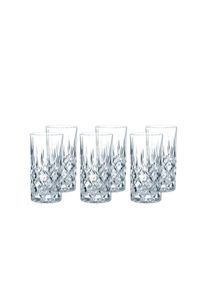 Nachtmann Gl&auml;serset, Klar, Glas, 6-teilig, 395 ml, 10 cm, Made in Germany, Gl&auml;ser, Gl&auml;sersets