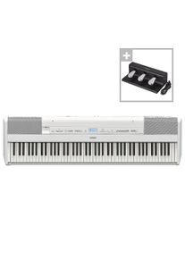 Yamaha P-525 WH Triple Pedal Set Piano escenario