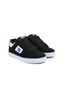 DC Shoes, Damen, Sneaker &raquo;Pure&laquo;, Black/Blue/White, 9(42), Black/Blue/White, Leder-, Nubukleder- oder Wildlederobermaterial...