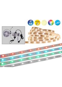 N&auml;ve n&auml;ve , LED Stripe &raquo;Outdoor&laquo; Farbwechsel, Dimmfunktion, Fernbedienung, L&auml;nge 1000cm, RGB, IP44 , wei&szlig;